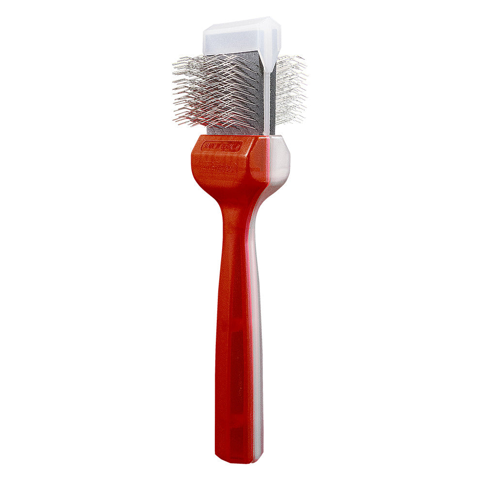Activet Borstel Undercoater Mat Zapper Rood / Coat Grabber Zilver