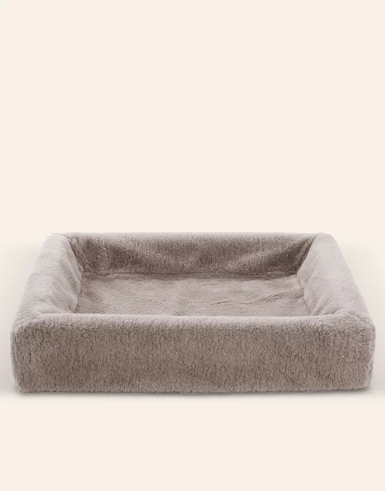 BIA Bed Fleece Hoes voor Hondenmand Taupe