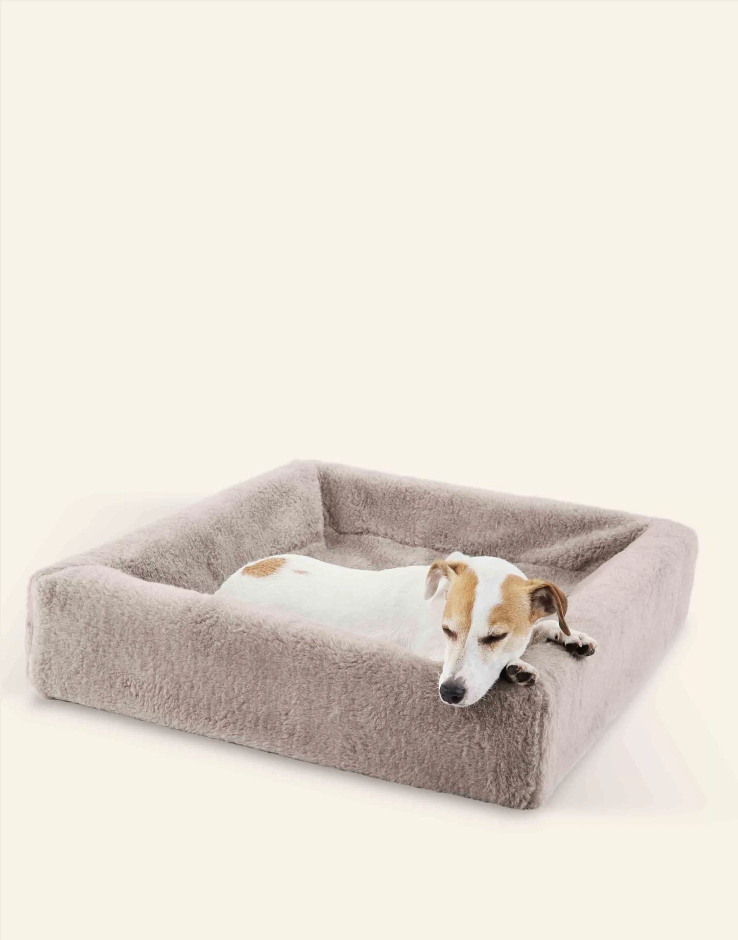 BIA Bed Fleece Hoes voor Hondenmand Taupe