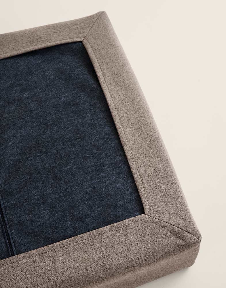 BIA Bed Skanör Hoes voor Hondenmand Truffle (Bruin)