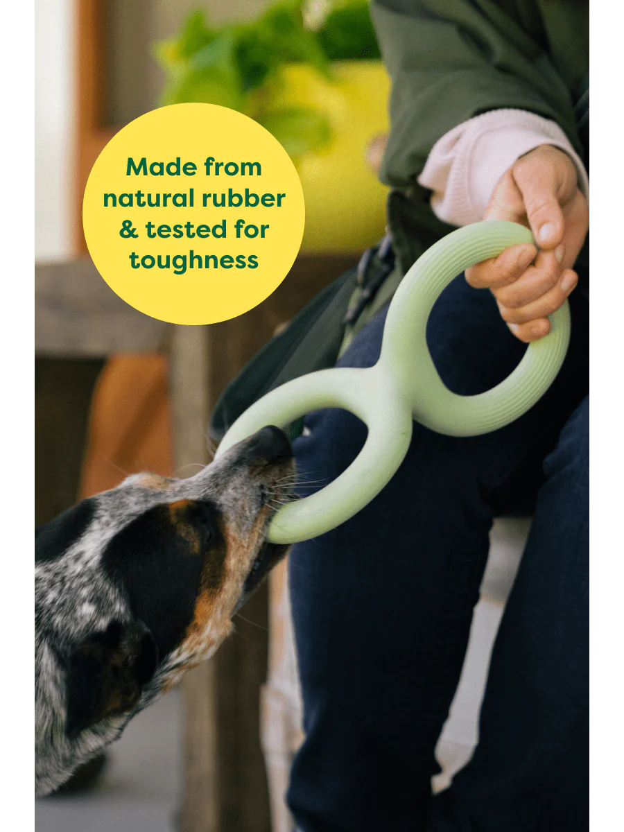 Earth Rated Tug Toy – Rubber Trekspeeltje voor Honden