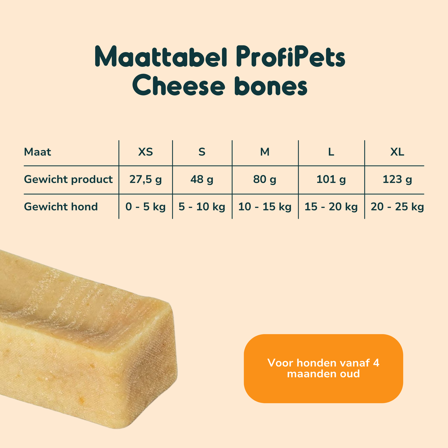 Cheese bone - yak kaas hond