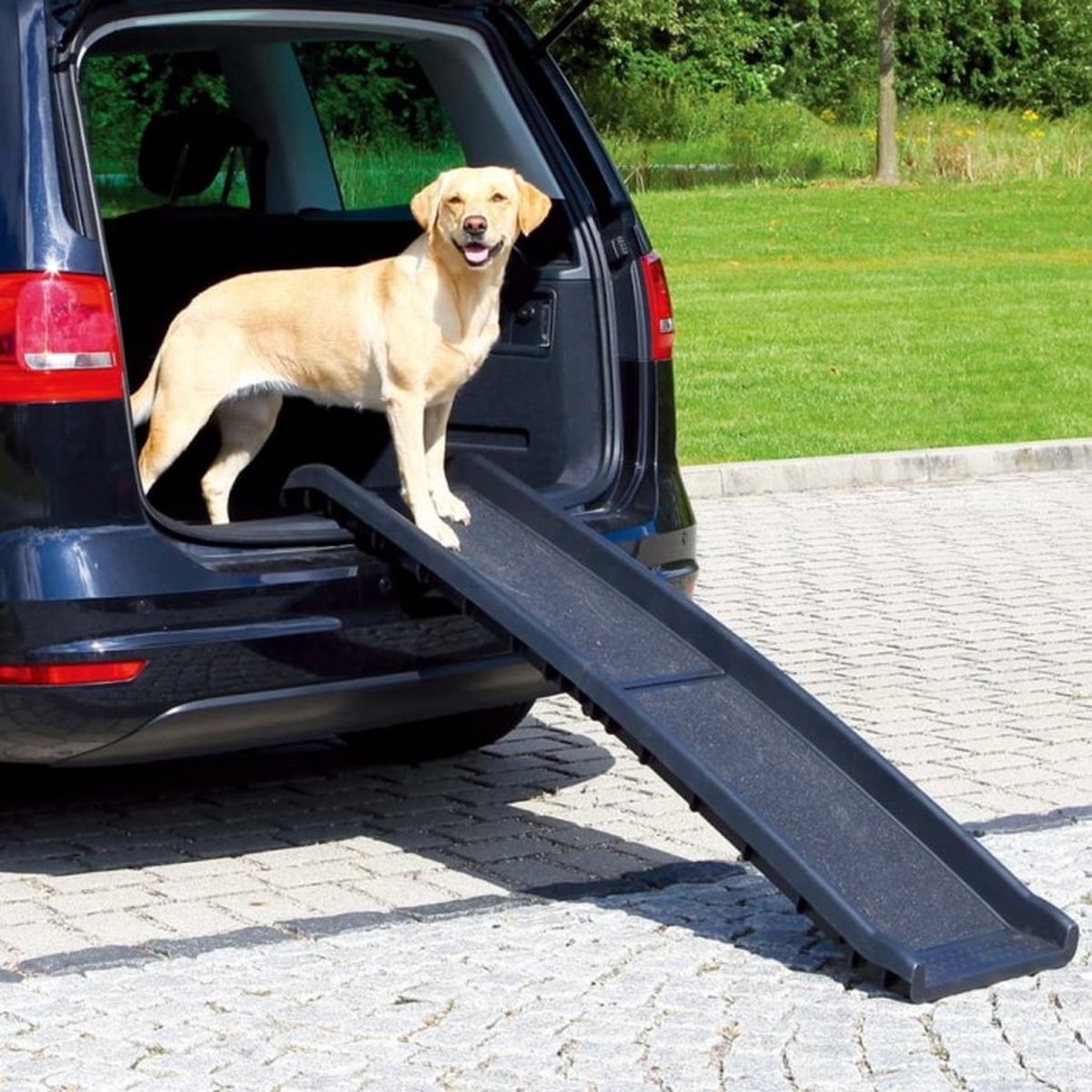 Trixie Car Ramp Opvouwbare Loopplank Zwart – 156x40 cm