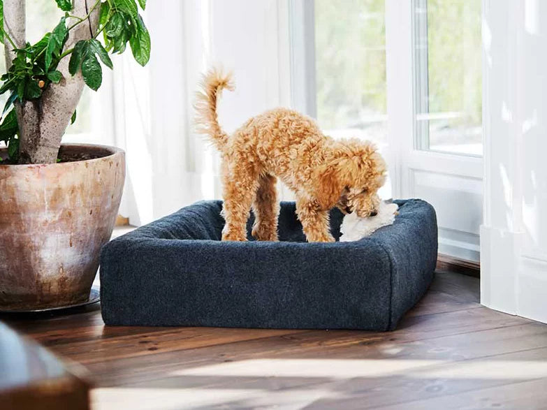 BIA Bed Fleece Hoes voor Hondenmand Grijs