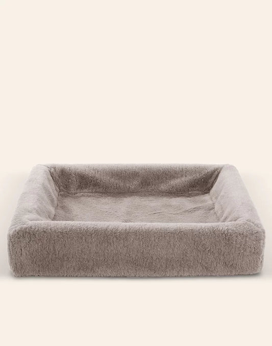 BIA Bed Fleece Hoes voor Hondenmand Taupe