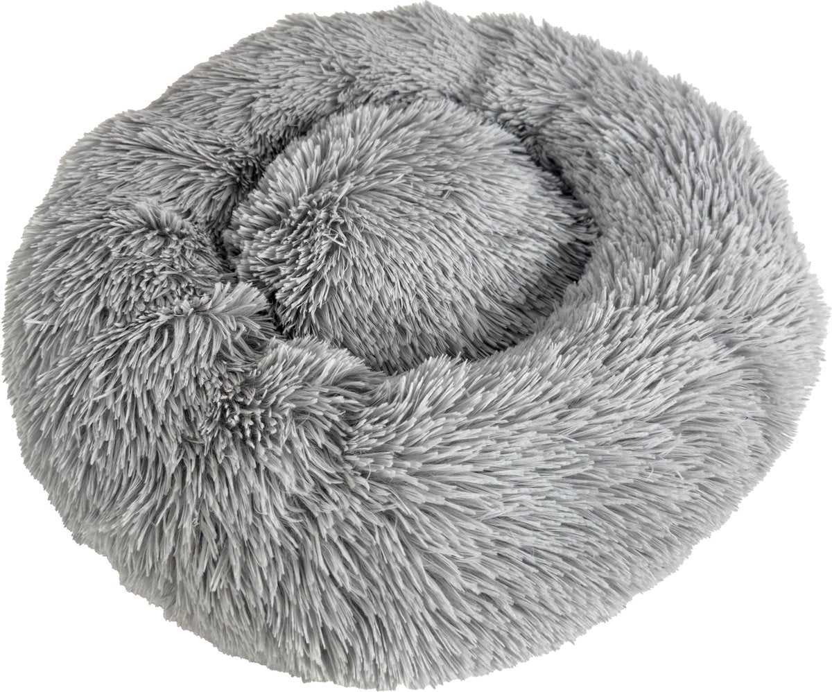 Sazzz Hondenmand Fluffy Lichtgrijs – Ultiem Comfort