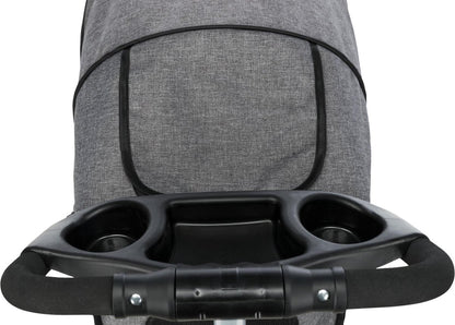 Trixie Hondenbuggy Grijs – 47x80x100 cm (tot 15 kg)