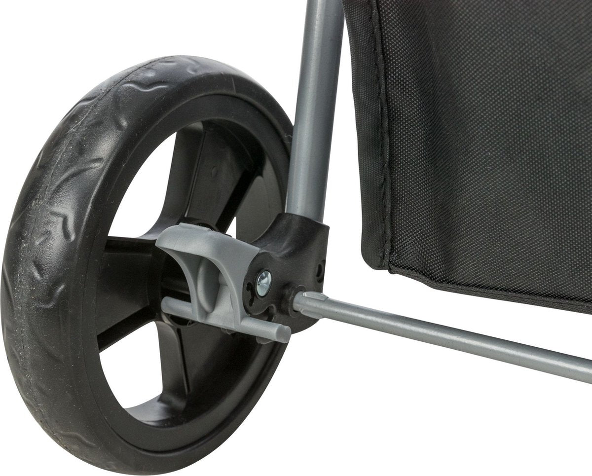 Trixie Hondenbuggy Grijs – 47x80x100 cm (tot 15 kg)