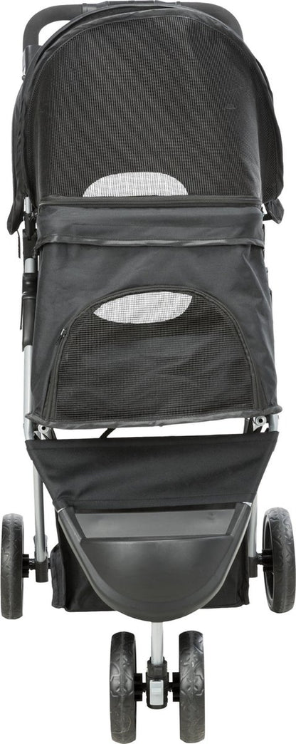 Trixie Hondenbuggy Zwart – 80x47x100 cm (tot 11 kg)